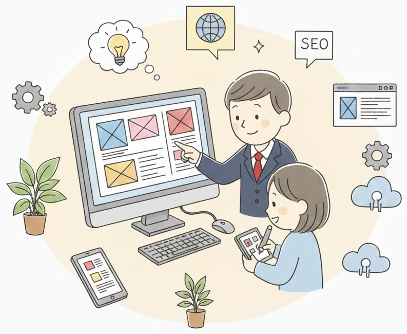 ホームページ作成